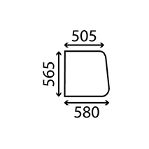 UPPER GLASS DOOR FIXED RH , Massey Ferguson, Body parts, cab accessories, seats, Glazing industry, Glass, 1875901M3, 1875901M4, , UPPER GLASS DOOR FIXED RH , 30/4051-2, 1875901M3, 1875901M4, , 3.80 kg