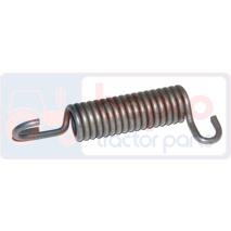 BRAKE SPRING , Massey Ferguson, 100 - 178, Brakes, Drum brake, Fixing , spring and lining-up, 1890319M1, 825064M1, , BRAKE SPRING , 30/407-1, 1890319M1, 825064M1, , 0.05 kg