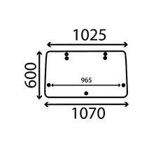 REAR GLASS , Fiat, Body parts, cab accessories, seats, Glazing industry, Glass, 5111208, 5111209, 5113393, 5117686, 5121385, 5123196, , REAR GLASS , 23/4071-13, 5111208, 5111209, 5113393, 5117686, 5121385, 5123196, , 11.15 kg