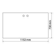 REAR GLASS , JCB, Body parts, cab accessories, seats, Glazing industry, Glass, 82730272, , REAR GLASS , 45/4071-18T, 82730272, , 0.00 kg