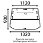 GLASS FULL AFT CABIN , New Holland, Body parts, cab accessories, seats, Glazing industry, Glass