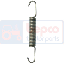 SPRING , Fendt, Farmer 100 - 105S, Brakes, Drum brake, Fixing , spring and lining-up, F135112150020, , SPRING , 22/408-3, F135112150020, , 0.02 kg