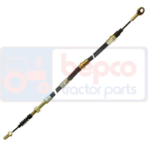 HANDBRAKE CABLE, Massey Ferguson, 4300 - 4320, Bremzes, Bremžu trosītes, Bremžu trosītes, 3811660M91, , HANDBRAKE CABLE, 30/409-45, 3811660M91, , 0.74 kg