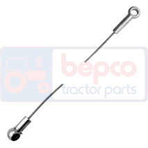 HAND BRAKE CABLE , Case-IH, 44 - 844XL, Brakes, Brake cable, Brake cable, 3405629R91, , HAND BRAKE CABLE , 25/409-54, 3405629R91, , 0.11 kg