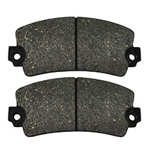 DISC PAD , Merlo,  - Various, Brakes, Dry pad brake, Nose-piece, 035498, 049614, M035498, M049614, , DISC PAD , 42/412-13, 035498, 049614, M035498, M049614, , 0.19 kg