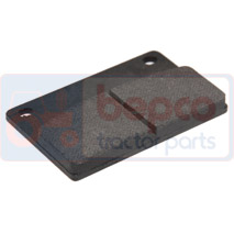 PLAQUETTE DE FREIN , Landini, Brakes, Dry pad brake, Nose-piece, 3311616M91, , PLAQUETTE DE FREIN , 31/412-15, 3311616M91, , 0.26 kg