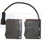 BRAKE PAD , Fendt, Favorit 600 - 612SA, Brakes, Dry pad brake, Nose-piece