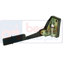 HANDLE, Universālie aksesuāri, Virsbūves daļas, kabīne, sēdekļi, Rokturis, Durvju slēdzene, , HANDLE, 70/4170-118, , 0.25 kg