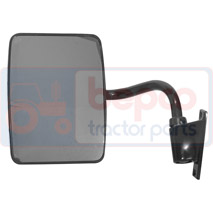 MIRROR LH, Fiat, Virsbūves daļas, kabīne, sēdekļi, Spogulis, Spogulis komplektā, 5108722, , MIRROR LH, 70/4172-51, 5108722, , 1.20 kg