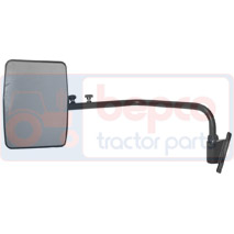 MIRROR LH, Fiat, Virsbūves daļas, kabīne, sēdekļi, Spogulis, Spogulis komplektā, 5144636, 5194649, , MIRROR LH, 70/4172-56, 5144636, 5194649, , 1.70 kg