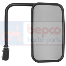 MIRROR RH , New Holland, Body parts, cab accessories, seats, Mirror, Complete mirror, 5165384, 5183830, 5194627, , MIRROR RH , 70/4172-57, 5165384, 5183830, 5194627, , 2.70 kg