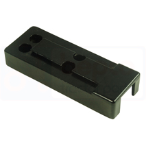 , Universālie aksesuāri, Virsbūves daļas, kabīne, sēdekļi, Spogulis, Stikli, , PLAQUE D'ADAPTATION , 70/4172-94, , 0.00 kg