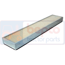 CAB AIR FILTER , Massey Ferguson, 500 - 575, Filter, Air fiter, Cab filters, 1877242M2, , CAB AIR FILTER , 60/4200-32, 1877242M2, , 3.00 kg