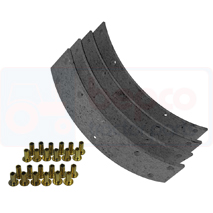 LINING KIT , Case-IH, Brakes, Dry disc brake, Lining, 713371R2(X4), , LINING KIT , 25/421-22, 713371R2(X4), , 0.00 kg