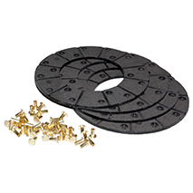 LINING KIT 180x100x5mm, Renault / Claas, 700 - 752, Brakes, Dry disc brake, Lining, 6005000412, 6005000413, 6005003080, 7701200403, , LINING KIT 180x100x5mm, 28/421-7, 6005000412, 6005000413, 6005003080, 7701200403, , 0.00 kg