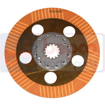 FRICTION DISC Thickness : 4,9 mm, John Deere, 6020 - 6420SE, Brakes, Piston brake, Disc, AL111489, AL168781, AL168782, AL171954, AL75434, , FRICTION DISC Thickness : 4,9 mm, 26/422-27, AL111489, AL168781, AL168782, AL171954, AL75434, , 1.84 kg