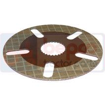 BRAKE DISC , Massey Ferguson,  - 240, Brakes, Oil immersed disc brake, Friction disc, 3700134M1, , BRAKE DISC , 30/422-44, 3700134M1, , 0.88 kg