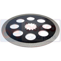 BRAKE DISC , Massey Ferguson, 3000 - 3065S, Brakes, Piston brake, Disc, 3582085M92, , BRAKE DISC , 30/422-53, 3582085M92, , 2.90 kg