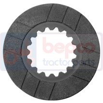 FRICTION DISC , Case-IH, 5000 - 5220, Brakes, Parking brake, Disc brake, 1341170C1, , FRICTION DISC , 25/422-59, 1341170C1, , 0.30 kg