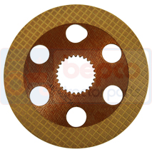 FRICTION DISC , Valmet, 8000 - 8450E, Brakes, Oil immersed disc brake, Friction disc, 34401400, , FRICTION DISC , 41/422-86, 34401400, , 0.85 kg