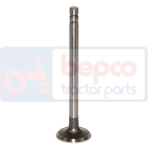 EXHAUST VALVE 0.015''-0.381mm, New Holland, Engine and components, Cylinder head, Exhaust valve, 81818708, 81843653, 83999664, C7NN6505G, D3NN6505C, , EXHAUST VALVE 0.015''-0.381mm, 24/43-13B, 81818708, 81843653, 83999664, C7NN6505G, D3NN6505C, , 0.13 kg