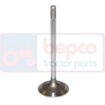 EXHAUST VALVE +0,762MM 0.030''-0.762mm, John Deere, 6010 - 6210 (Europe), Engine and components, Cylinder head, Exhaust valve, R97493, , EXHAUST VALVE +0,762MM 0.030''-0.762mm, 26/43-150C, R97493, , 0.12 kg