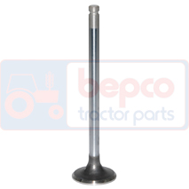 EXHAUST VALVE , JCB, 520 - 530 (Leyland), Engine and components, Cylinder head, Exhaust valve, 02300016, 02301257, 86K944, HJK2165, , EXHAUST VALVE , 45/43-293, 02300016, 02301257, 86K944, HJK2165, , 0.30 kg