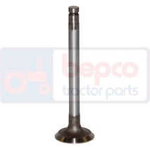 EXHAUST VALVE +0,381MM, JCB, 520 - 520-2 (LD), Dzinējs un tā sastāvdaļas, Cilindra galva, Izplūdes vārsti, 02100089, 31431883, 741938M1, , EXHAUST VALVE +0,381MM, 45/43-295B, 02100089, 31431883, 741938M1, , 0.00 kg