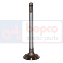 EXHAUST VALVE +0,762MM 0.030''-0.762mm, Massey Ferguson, 300 - 384VQ, Engine and components, Cylinder head, Exhaust valve, 31431884, 741939M1, , EXHAUST VALVE +0,762MM 0.030''-0.762mm, 30/43-6C, 31431884, 741939M1, , 0.12 kg