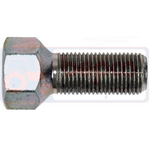 REAR WHEEL BOLT , Massey Ferguson, 200 - 263T (Italy), Steering, Rim, bolt and nut, Bolt and nut, 1823598M1, , REAR WHEEL BOLT , 30/440-34, 1823598M1, , 0.11 kg