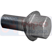 FRONT WHEEL BOLT , Case-IH, Steering, Rim, bolt and nut, Bolt and nut, 3137538R2, , FRONT WHEEL BOLT , 25/446-11, 3137538R2, , 0.08 kg