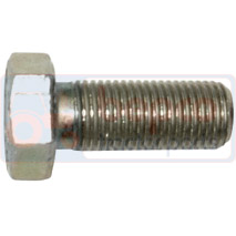 FRONT WHEEL BOLT , Massey Ferguson, 200 (Brasil - South Africa) - 283, Steering, Rim, bolt and nut, Bolt and nut, 391870X1, , FRONT WHEEL BOLT , 30/446-32, 391870X1, , 0.15 kg