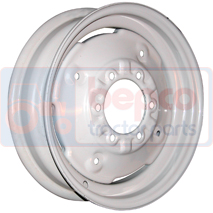 FRONT WHEEL , Massey Ferguson, 200 - 265, Steering, Rim, bolt and nut, Front rim, 1671829M91, , FRONT WHEEL , 30/449-17, 1671829M91, , 3.60 kg