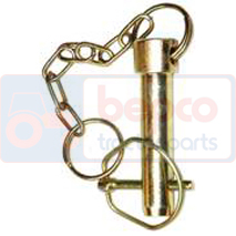 PIN , Fiat, 76 - 60-76F, Linkage and lifting, Stabiliser, Stabiliser parts, 44906258, , PIN , 123/44906258, 44906258, , 0.27 kg