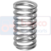 VALVE SPRING , John Deere, 30 - 1030OU, Engine and components, Cylinder head, Valve spring, R26125, R504261, , VALVE SPRING , 26/45-10, R26125, R504261, , 0.08 kg