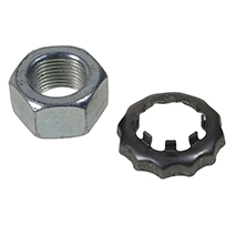 WASHERSET WITH NUT 7/8'' UNFx14'' , Case-IH, 45 - 845, Steering, Steering, Hub and related parts, , WASHERSET WITH NUT 7/8'' UNFx14'' , 25/452-41, , 0.10 kg