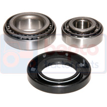 BEARINGS KIT , Massey Ferguson, 35 - 35, Steering, Steering, Hub and related parts, 1639080M91, 1810391M91, , BEARINGS KIT , 30/460-1, 1639080M91, 1810391M91, , 0.51 kg