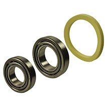 BEARINGS KIT , Case-IH, Steering, Steering, Hub and related parts, 2223K, , BEARINGS KIT , 25/460-22, 2223K, , 0.62 kg