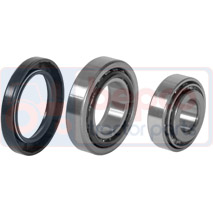 BEARINGS KIT , Fendt, Farmer 300 - 308LS, Steering, Steering, Hub and related parts, , BEARINGS KIT , 22/460-55, , 0.00 kg