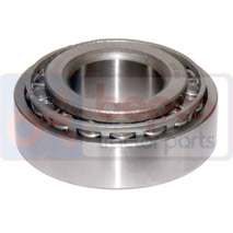 OUTER BEARING , Massey Ferguson,  - 50B MKII, Steering, Steering, Hub and related parts, 645695M91, , OUTER BEARING , 30/463-24, 645695M91, , 0.00 kg