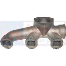 MANIFOLD, EXHAUST , Fiat, Classique - 1000S, Inlet and exhaust, Exhaust, Exhaust manifold, 153625464, 4658344, 932100087, , MANIFOLD, EXHAUST , 123/4658344, 153625464, 4658344, 932100087, , 3.55 kg