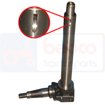 SPINDLE LH, Case-IH, Classique - 383, Stūres sistēma, Stūres sistēma, Riteņu asis un saistītās daļas, 3134608R91, , SPINDLE LH, 25/470-107, 3134608R91, , 5.60 kg