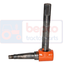 SPINDLE LH , Renault / Claas, 80 - 80-14TX, Steering, Steering, Spindle and related parts, 7701456143, 7701456360, , SPINDLE LH , 28/470-32, 7701456143, 7701456360, , 4.60 kg