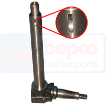 SPINDLE RH , Case-IH, Classique - 383, Steering, Steering, Spindle and related parts, 3134609R91, , SPINDLE RH , 25/471-107, 3134609R91, , 5.70 kg