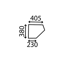 LOWER GLASS DOOR , Zetor, Body parts, cab accessories, seats, Glazing industry, Glass, 47187928, , LOWER GLASS DOOR , 37/47187928, 47187928, , 1.95 kg