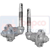 SPINDLE AND HUB PAIR , Ford, Steering, Steering, Spindle and related parts, , SPINDLE AND HUB PAIR , 24/472-35, , 31.64 kg