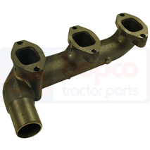 MANIFOLD, EXHAUST, Fiat, 90 - 60-90DT, Izplūde un ieplūde, Izplūde, Izplūdes kolektors, 4721811, , MANIFOLD, EXHAUST, 123/4721811, 4721811, , 3.00 kg