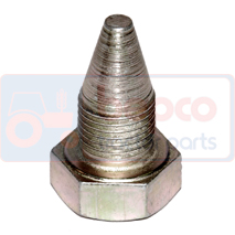 FULCRUM SCREW , Massey Ferguson, 100 - 140, Steering, Steering, Front axle parts - 2WD, 1867906M1, , FULCRUM SCREW , 30/481-3, 1867906M1, , 0.04 kg