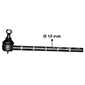 TIE ROD , Valmet, 05 - 405, Steering, Steering, Tie rods and sockets