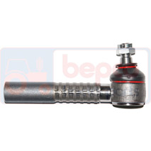 TIE ROD , Landini, Rex Cab - Rex 80, Steering, Steering, Tie rods and sockets, 3428955M1, , TIE ROD , 30/495-69, 3428955M1, , 1.30 kg